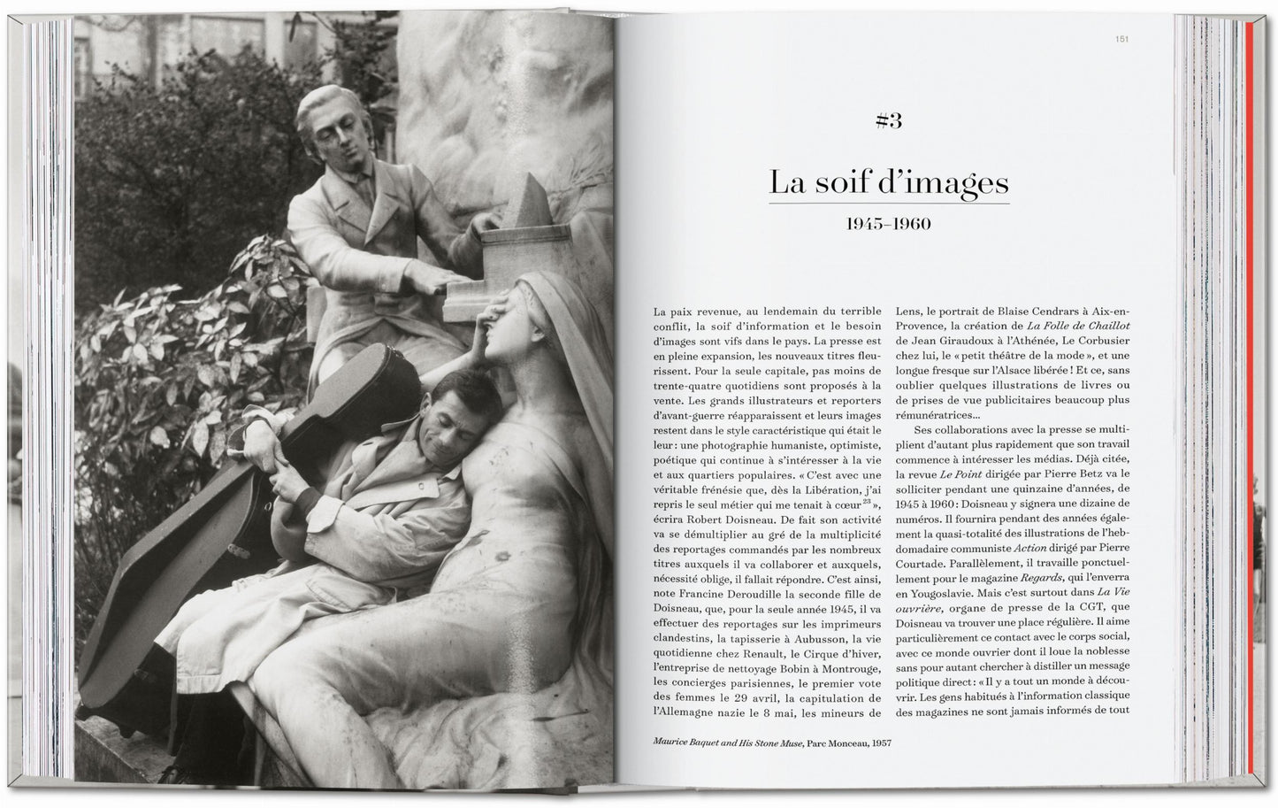 Robert Doisneau. Paris. 45th Ed. (German, French, English) Book