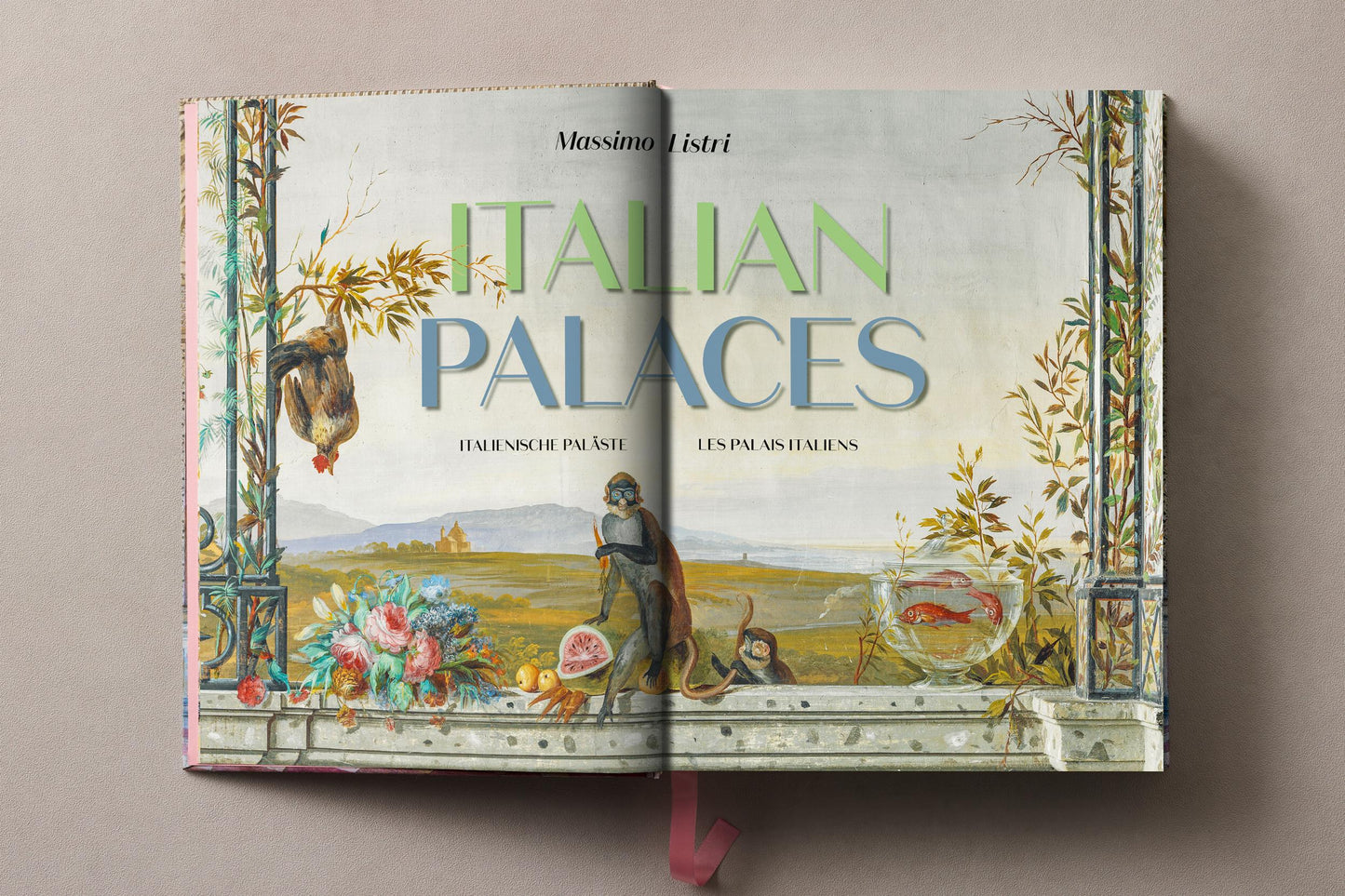 Massimo Listri. Italian Palaces (German, French, English) Book