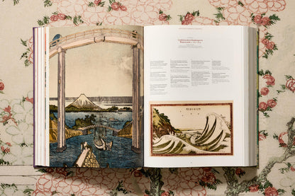 Hokusai (German, French, English) Book