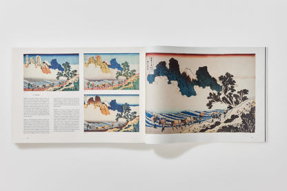 Hokusai. Thirty-six Views of Mount Fuji (German, French, English) Book