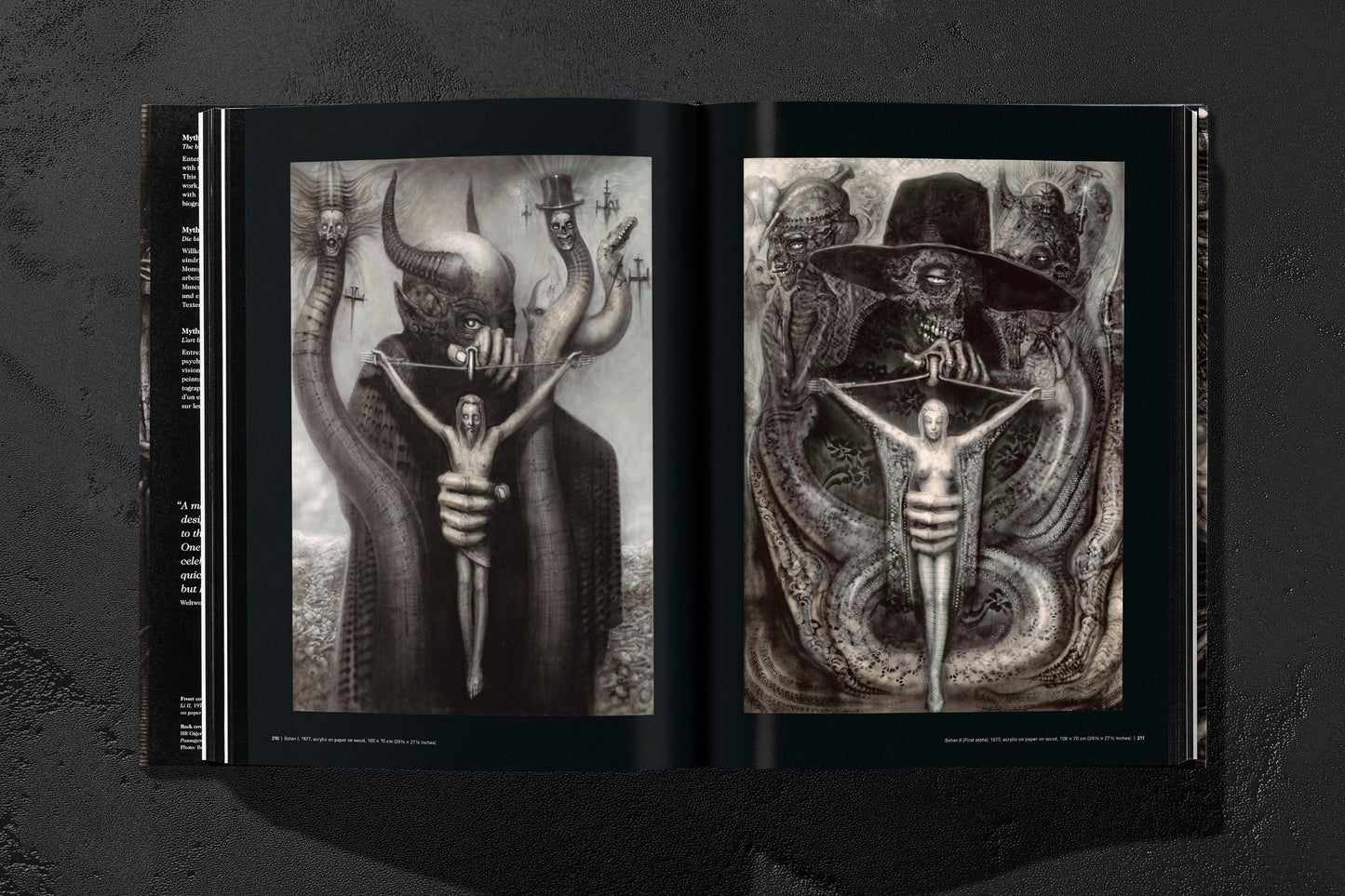 HR Giger (German, French, English) Book