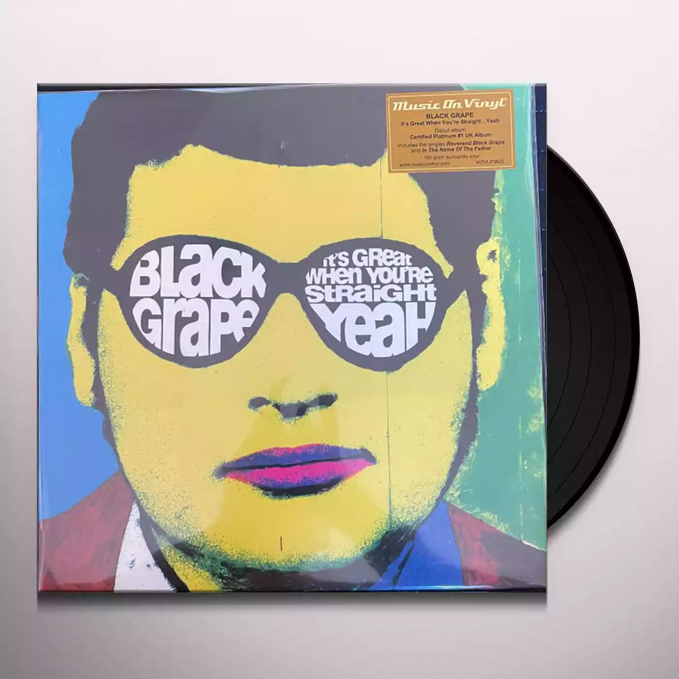 Black Grape - It's Great When You're Straight Yeah Vinyl Record