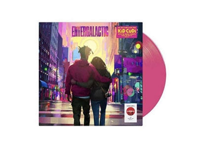 Kid Cudi Entergalactic Explicit Exclusive Hot Pink Vinyl Record LP