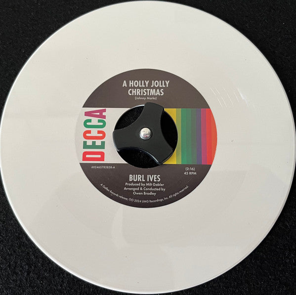 A Holly Jolly Christmas (Snow White Colored Vinyl) (7" Single) Vinyl Record