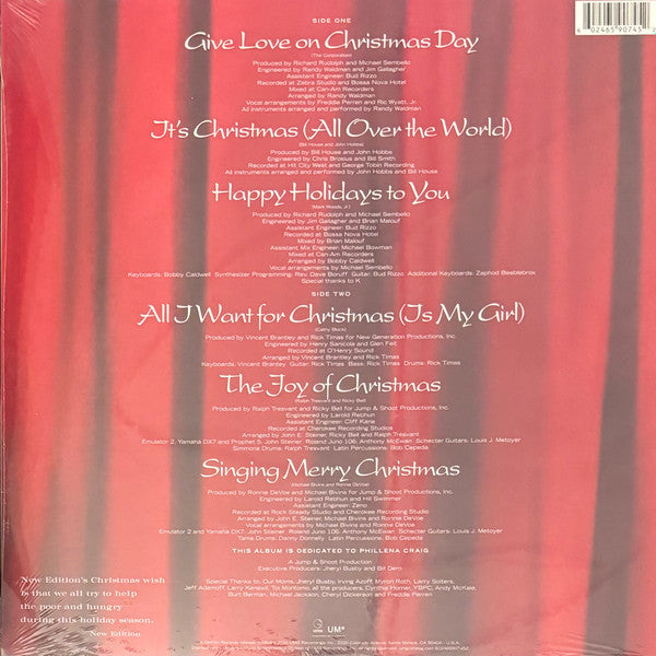 New Edition - Christmas All Over The World [12" EP] [Vinyl]