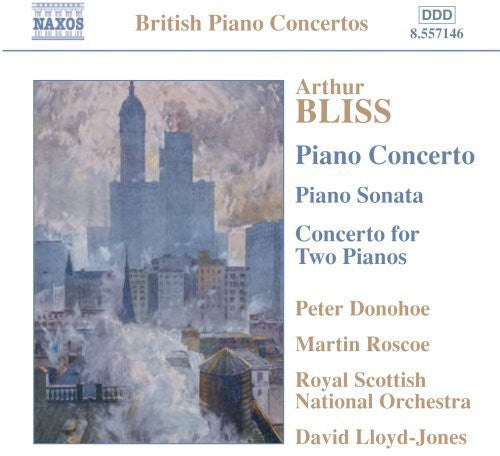 the album cover for Peter Donohoe - Piano Concerto / Piano Sonata