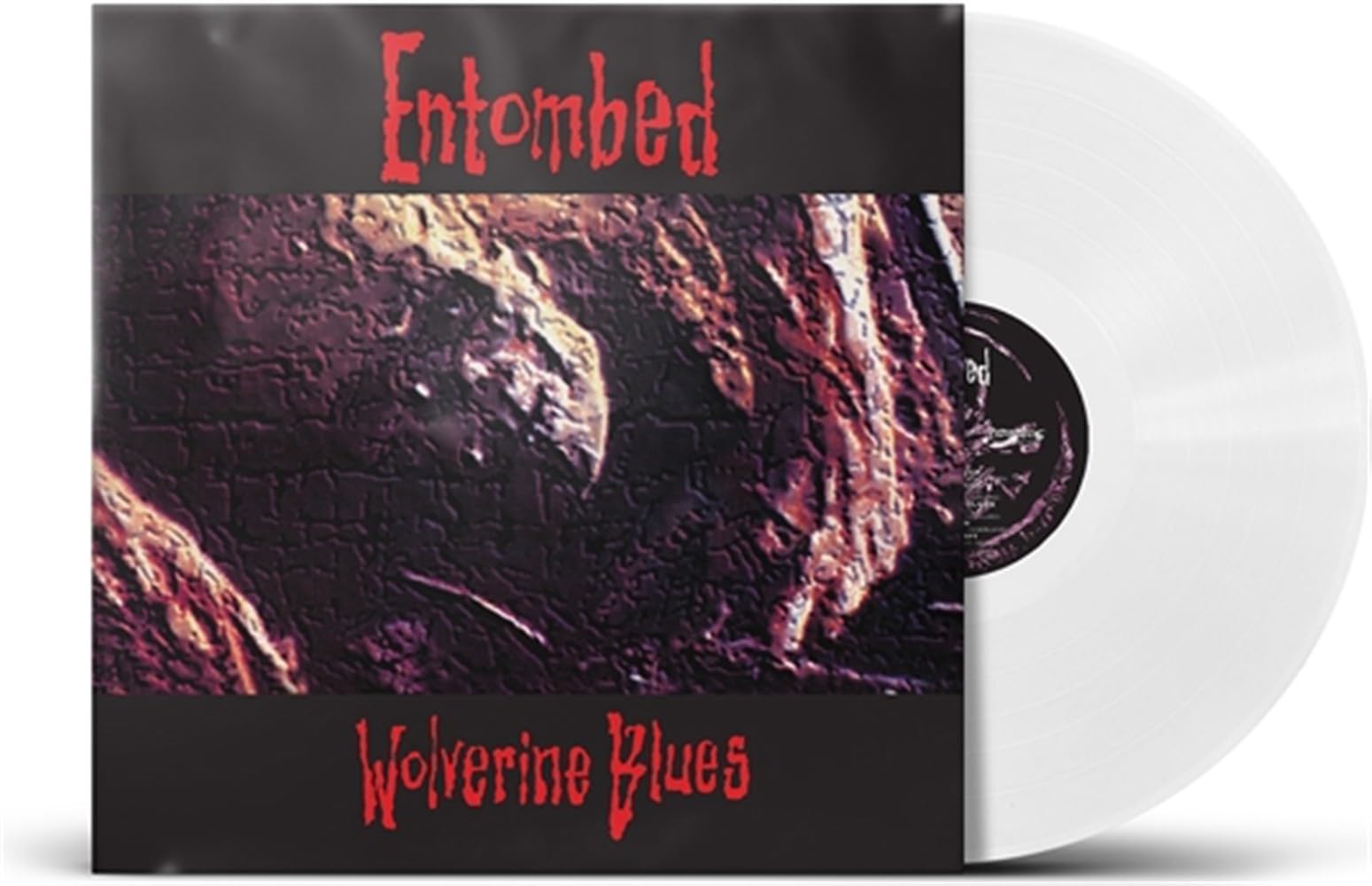 Entombed - Wolverine Blues - White Vinyl [Colored Vinyl] (Wht) (Uk) Vinyl Record Album Cover