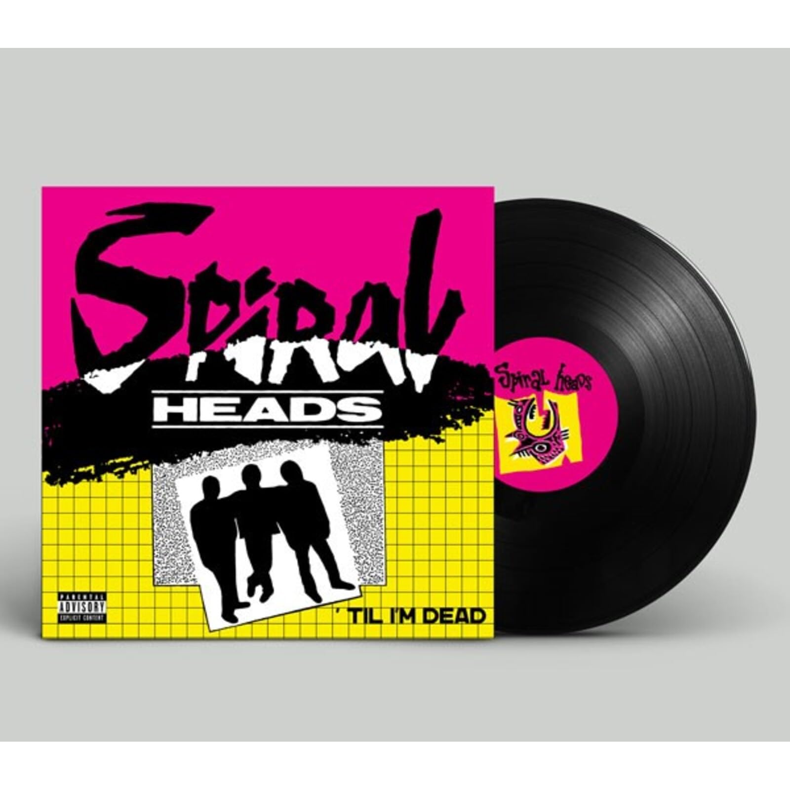 Spiral Heads - Til I'm Dead [LP] Vinyl Record Album Cover