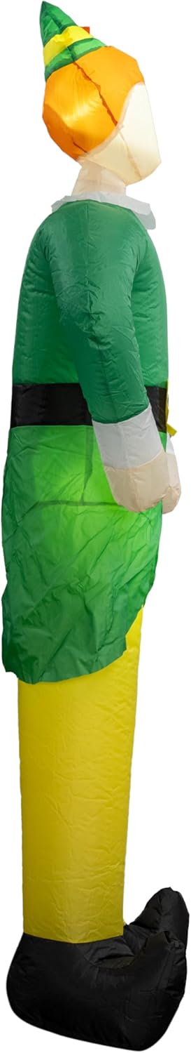 Buddy The Elf Indoor/Outdoor Xmas Light Up Inflated Yard Holiday Decoration