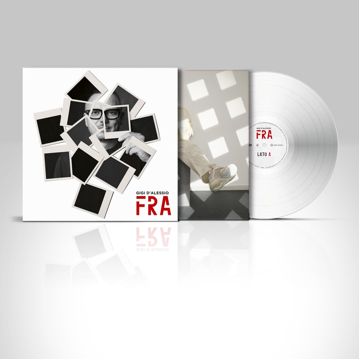 Gigi D'Alessio - Fra [Colored Vinyl] (Wht) (Ger) Vinyl Record Album Cover