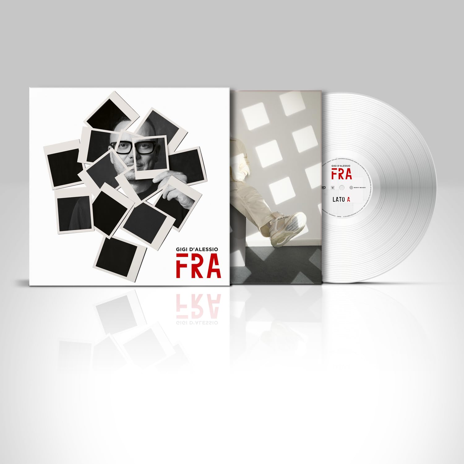Gigi D'Alessio - Fra [Colored Vinyl] (Wht) (Ger) Vinyl Record Album Cover
