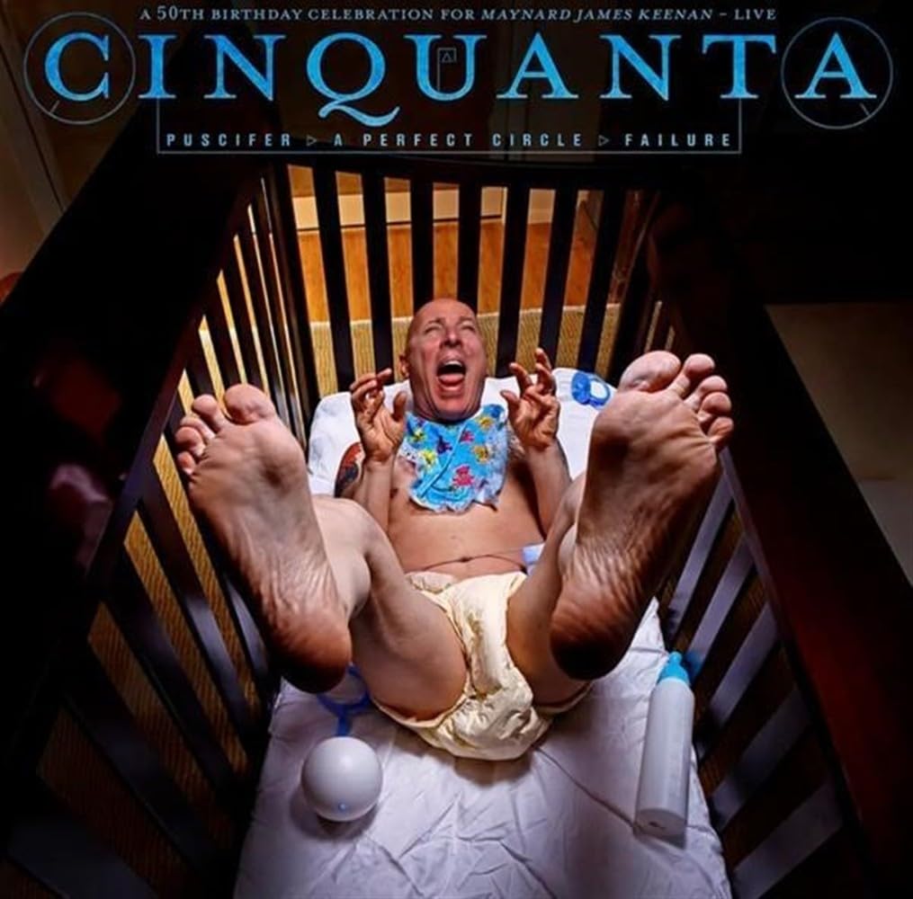Puscifer / A Perfect Circle / Failure - Cinquanta Live [LP] Vinyl Record Album Cover
