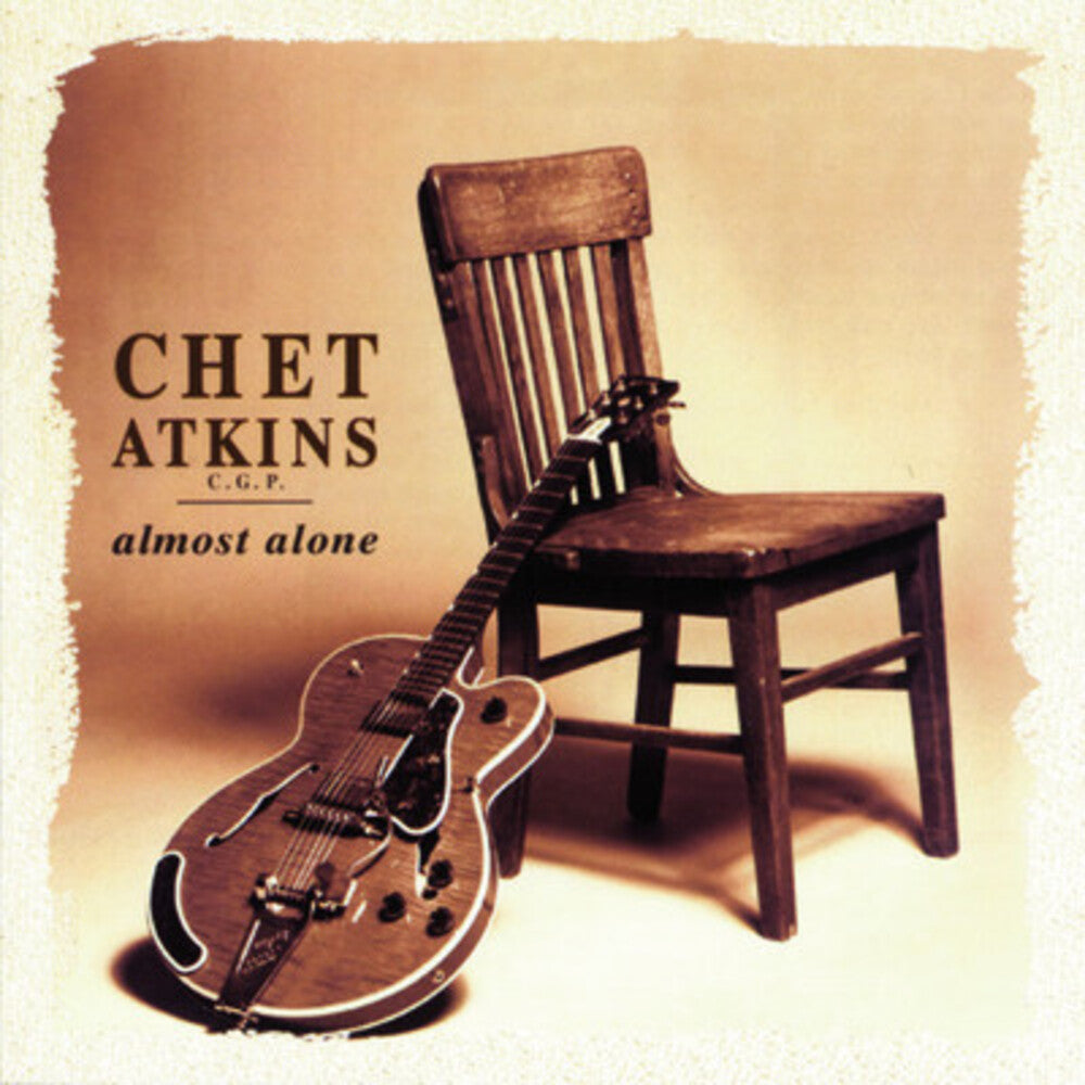 the album cover for Chet Atkins - Almost Alone