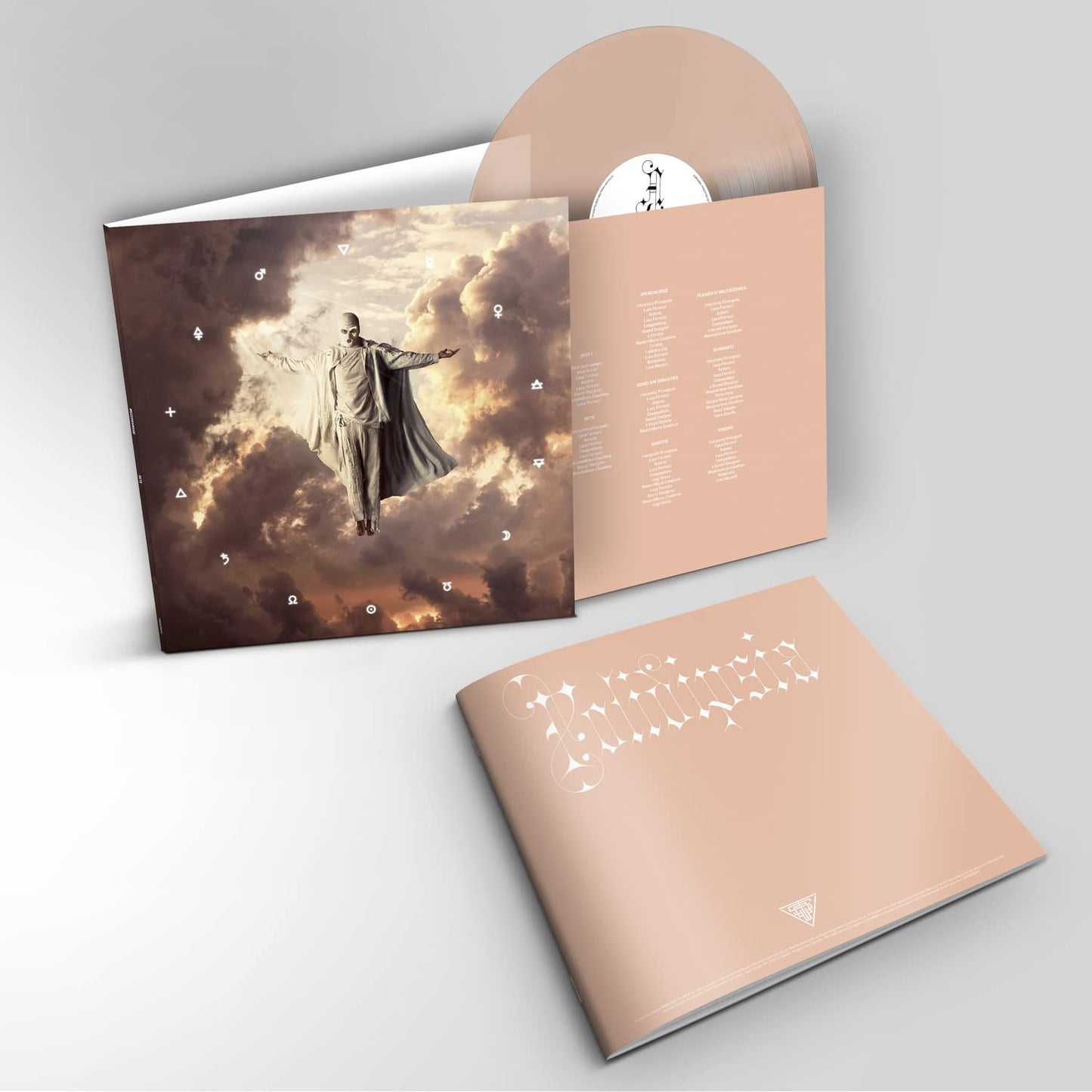 Mezzosangue - Sete [Colored Vinyl] [Deluxe] (Red) (Ita) Vinyl Record Album Cover