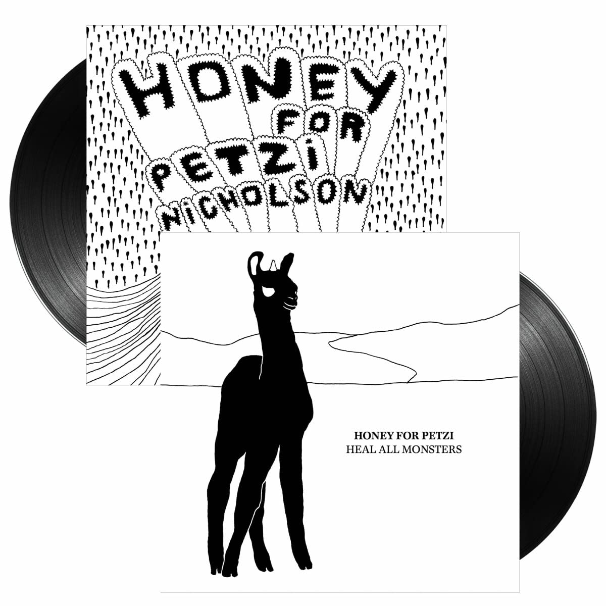 Honey For Petzi - Heal All Monsters & Nicholson (Uk) [LP] Vinyl Record Album Cover