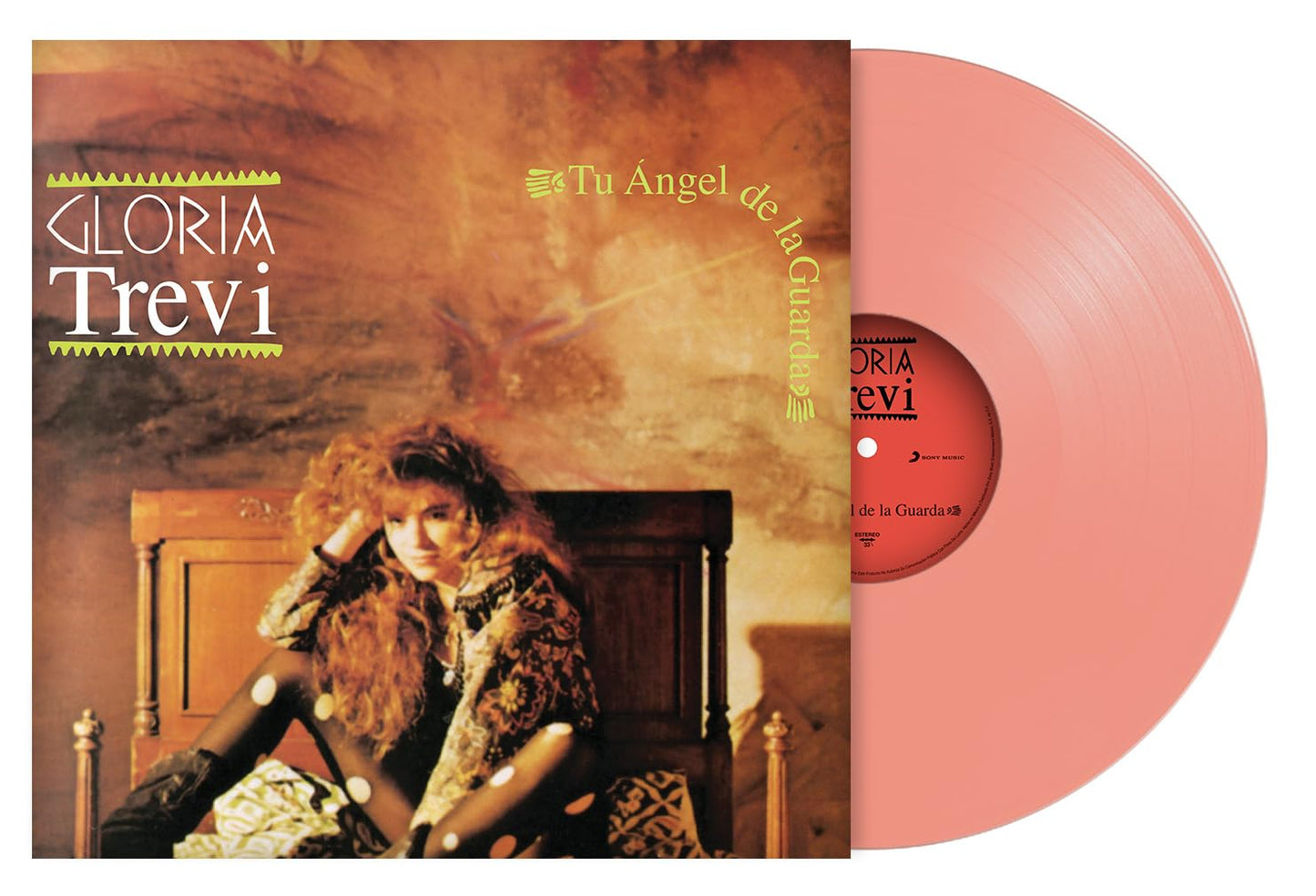 Gloria Trevi - Tu Angel De La Guarda [LP] Vinyl Record Album Cover