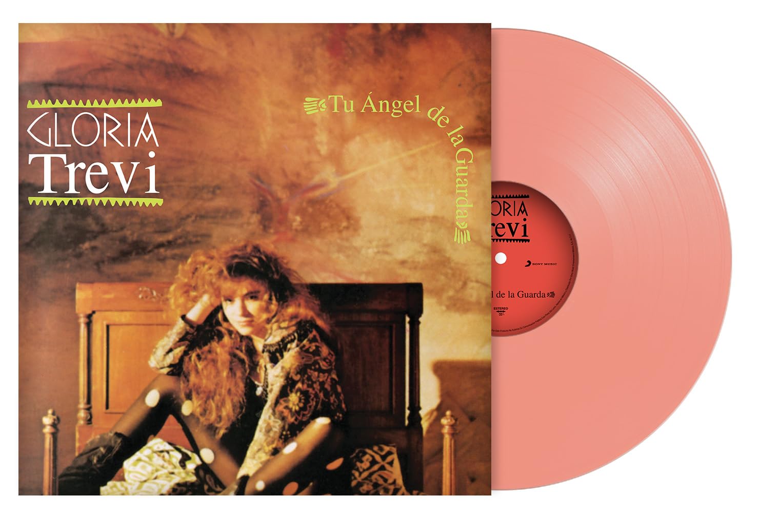 Gloria Trevi - Tu Angel De La Guarda [LP] Vinyl Record Album Cover