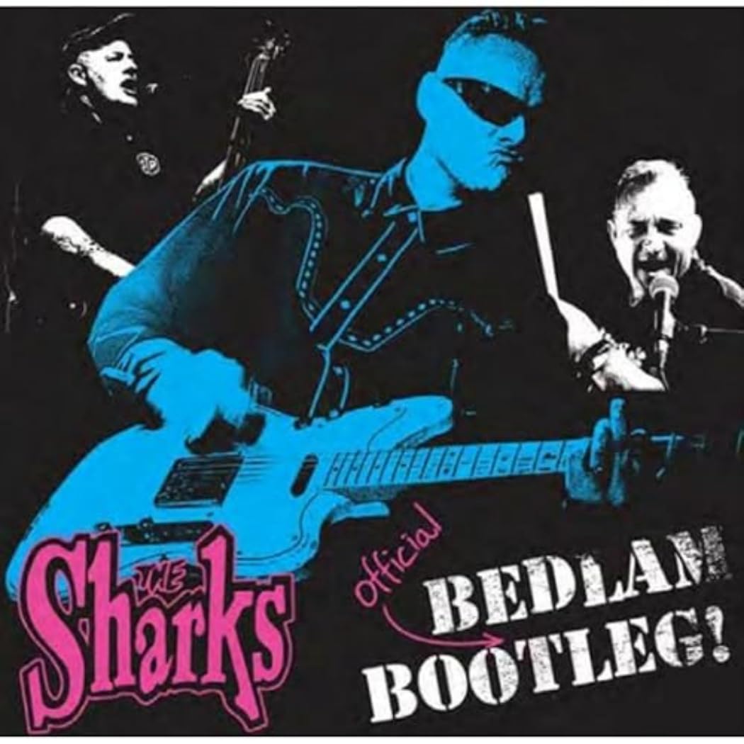 Sharks - Bedlam Bootleg (Uk) [LP] Vinyl Record Album Cover
