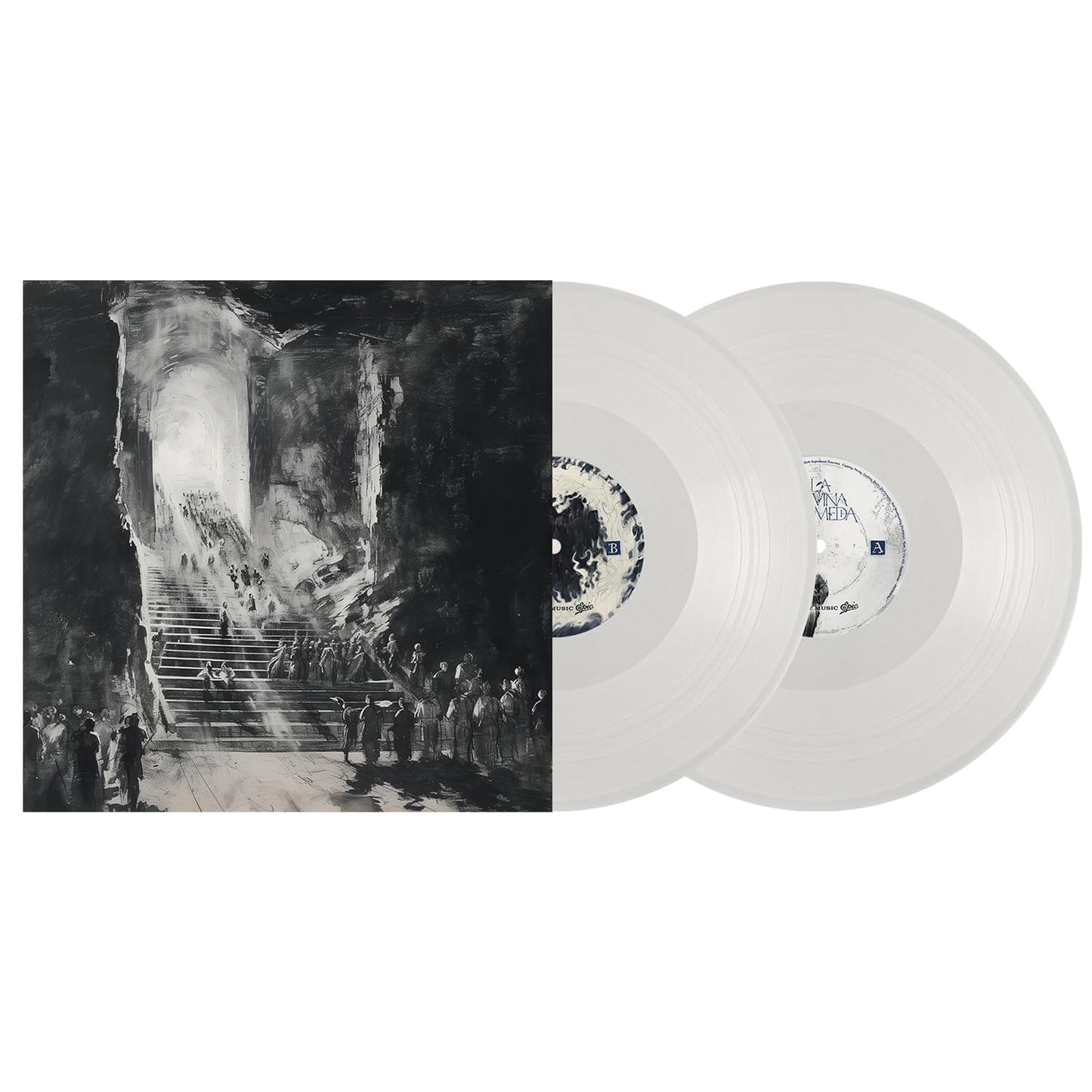 Tedua - La Divina Commedia [Colored Vinyl] (Ofgv) (Wht) (Ger) Vinyl Record Album Cover