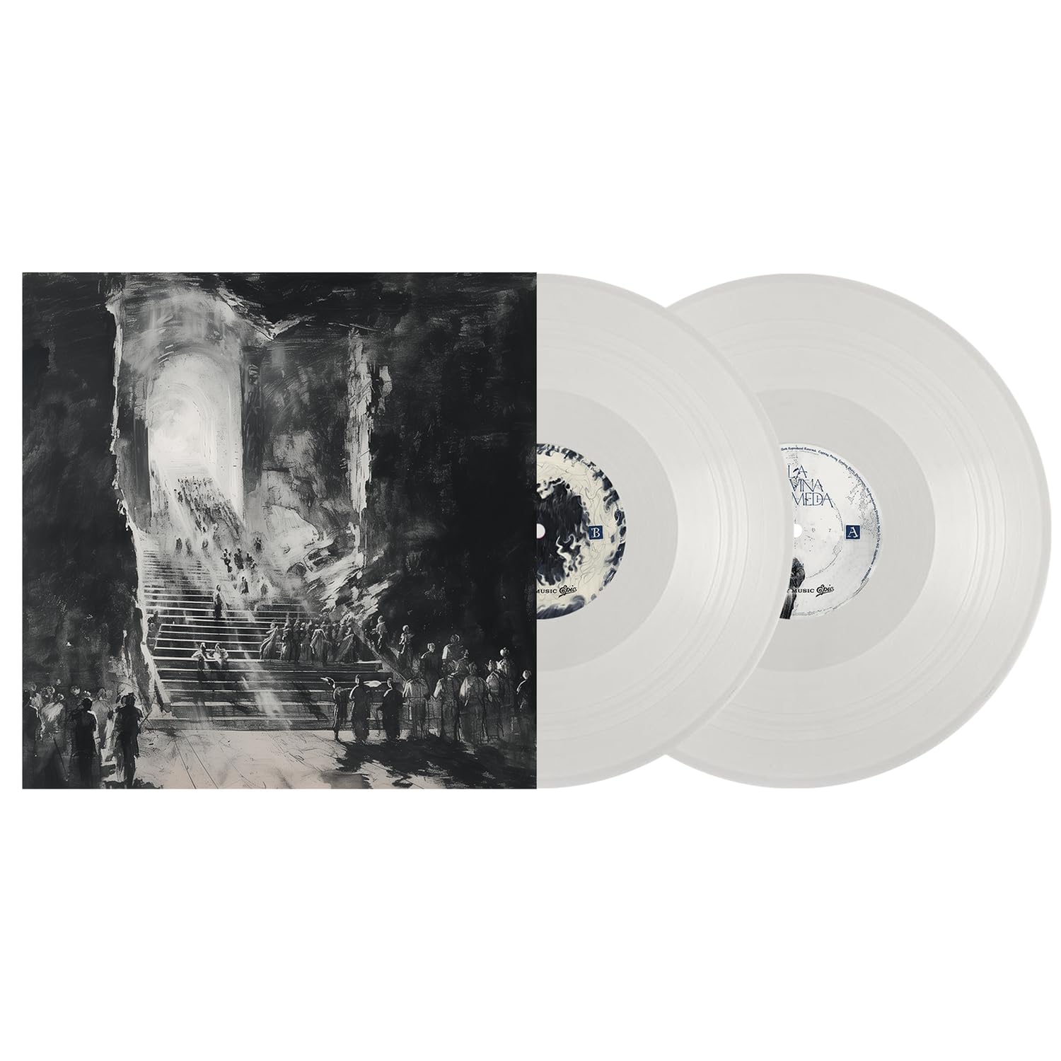 Tedua - La Divina Commedia [Colored Vinyl] (Ofgv) (Wht) (Ger) Vinyl Record Album Cover