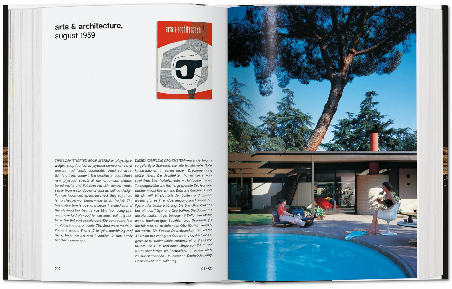 Case Study Houses. The Complete CSH Program 1945-1966. 45th Ed. (German, French, English) Book