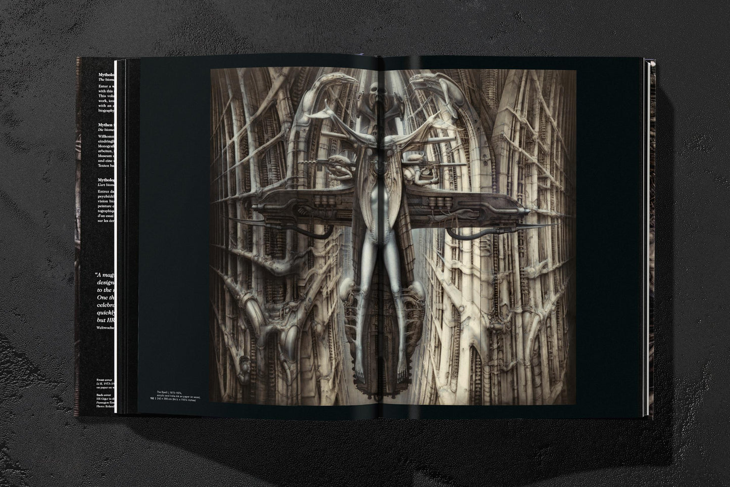 HR Giger (German, French, English) Book