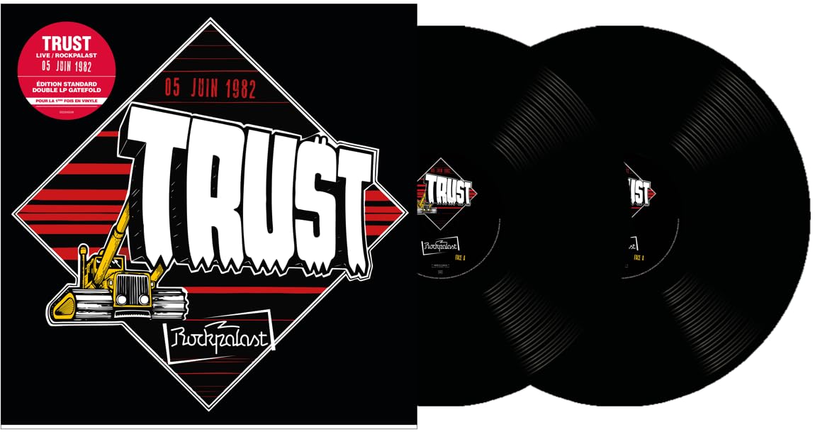 Trust - Rockpalast (5 Juin 1982) (Fra) [LP] Vinyl Record Album Cover