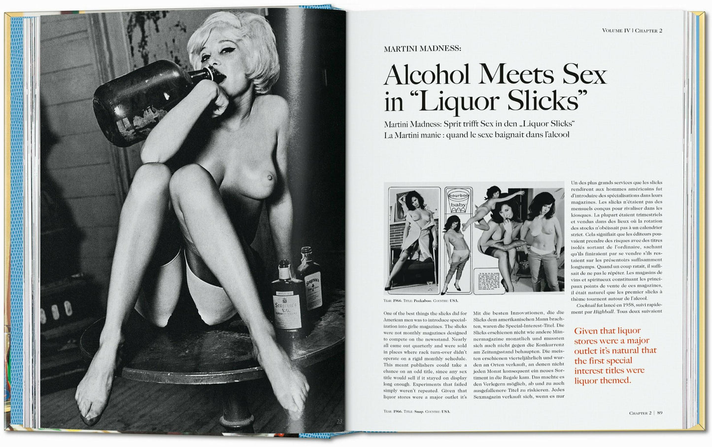 Dian Hanson’s: The History of Men’s Magazines. Vol. 4: 1960s Under the Counter (German, French, English) Book