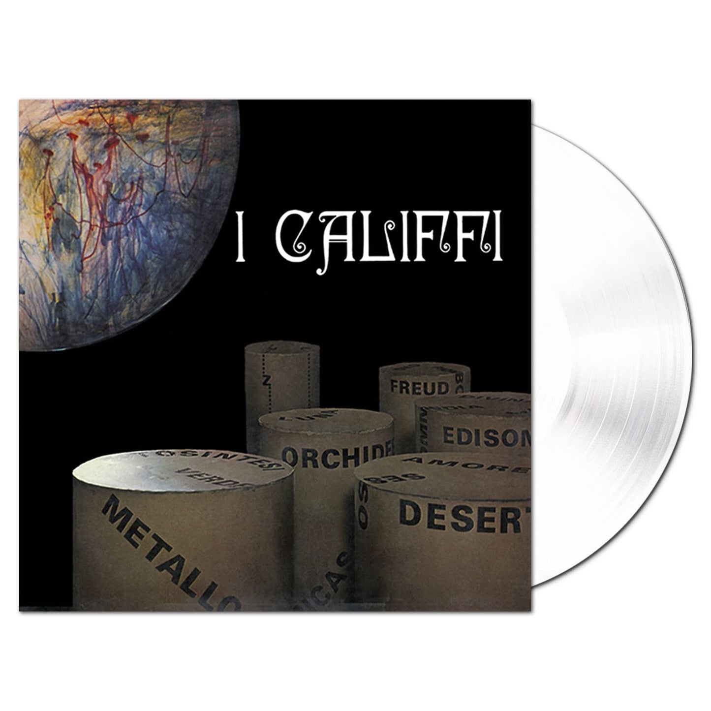I Califfi - Fiore Di Metallo [Clear Vinyl] [Limited Edition] (Ita) Vinyl Record Album Cover