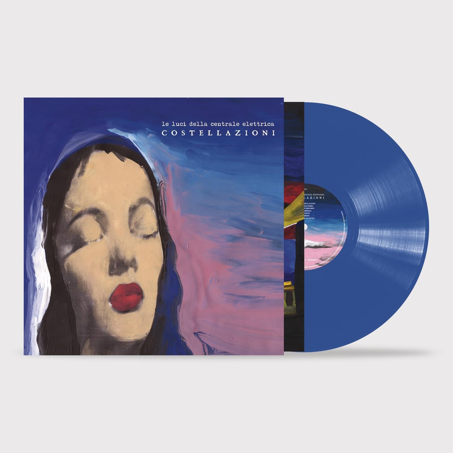 Luci Della Centrale Elettrica - Costellazioni (Blue) [Colored Vinyl] (Ita) Vinyl Record Album Cover
