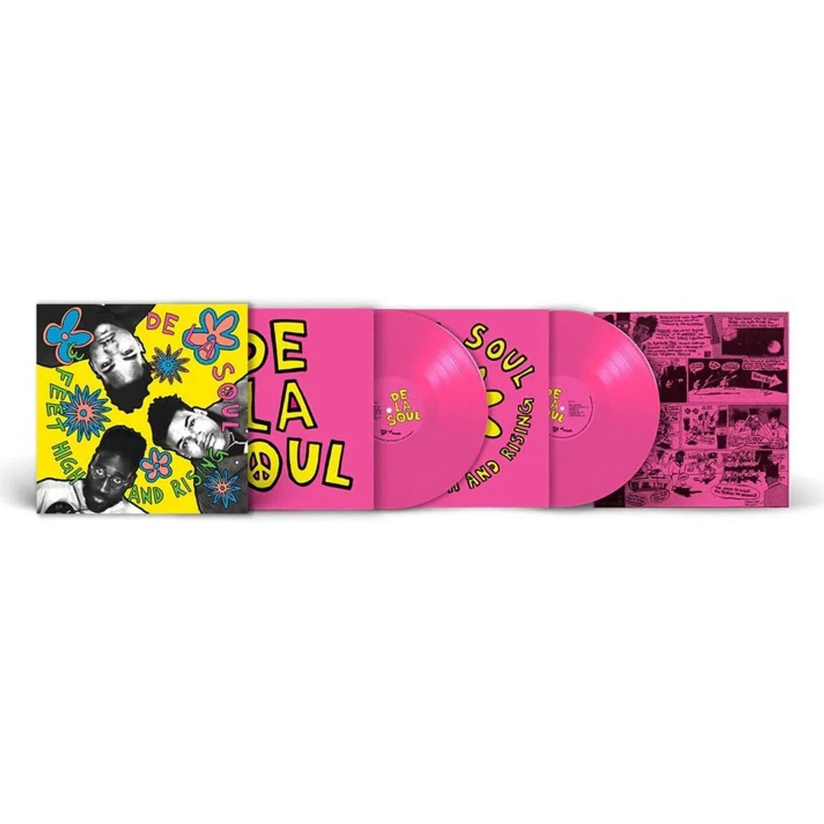 De La Soul - 3 Feet High And Rising [Magenta 2LP] Vinyl Record