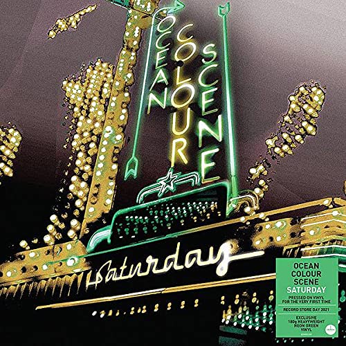 Ocean Colour Scene - Saturday [Colored Vinyl] [Limited Edition] [180 Gram] (Ylw) (Uk) Vinyl Record Album Cover