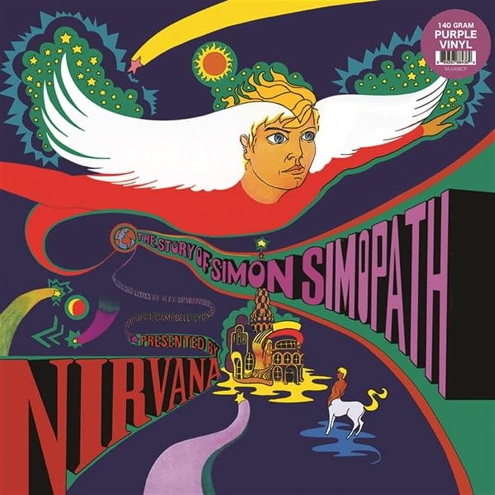 Nirvana (Uk) - Story Of Simon Simopath - Purple Colored Vinyl [LP] Vinyl Record Album Cover