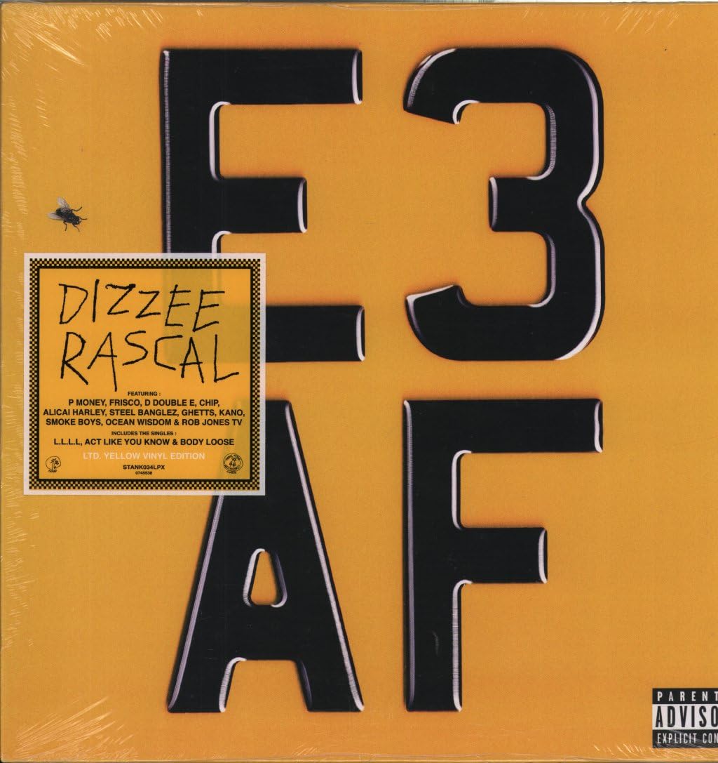 Dizzee Rascal - E3 AF [LP] Vinyl Record Album Cover