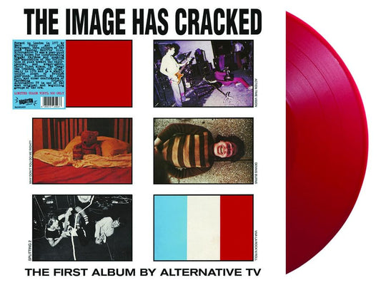 Alternative Tv - Image Has Cracked [Colored Vinyl] (Red) Vinyl Record Album Cover