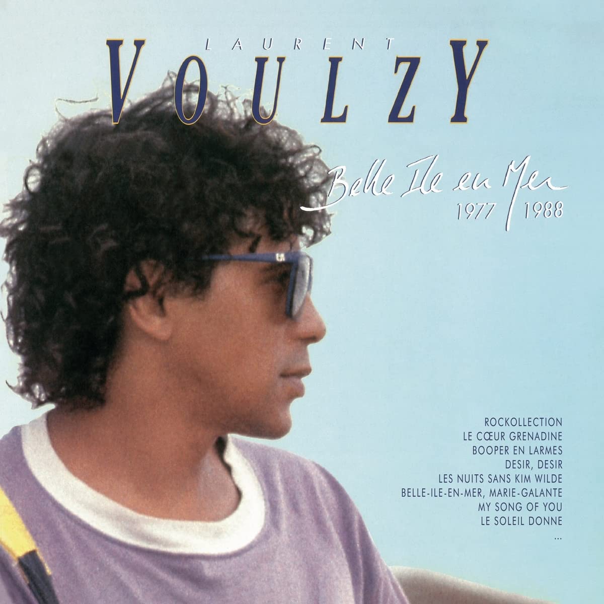 Laurent Voulzy - Belle-Ile-En-Mer (Ger) [LP] Vinyl Record Album Cover