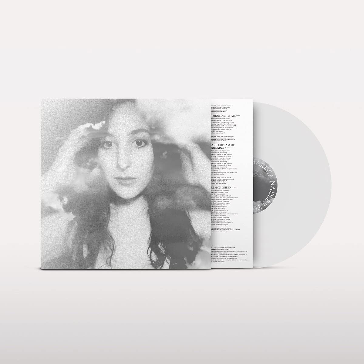 Marissa Nadler - Path Of The Clouds [Colored Vinyl] (Wht) (Uk) Vinyl Record Album Cover