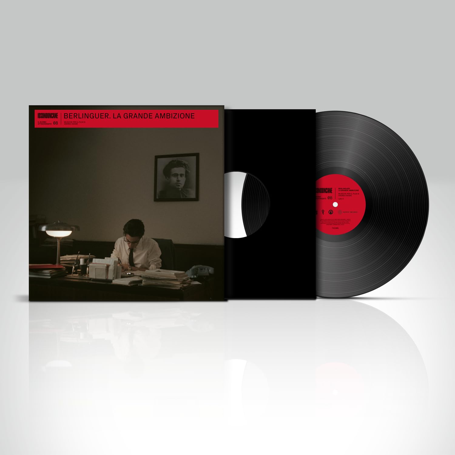 Iosonouncane - Berlinguer La Grande Ambizione (Blk) (Ita) [LP] Vinyl Record Album Cover