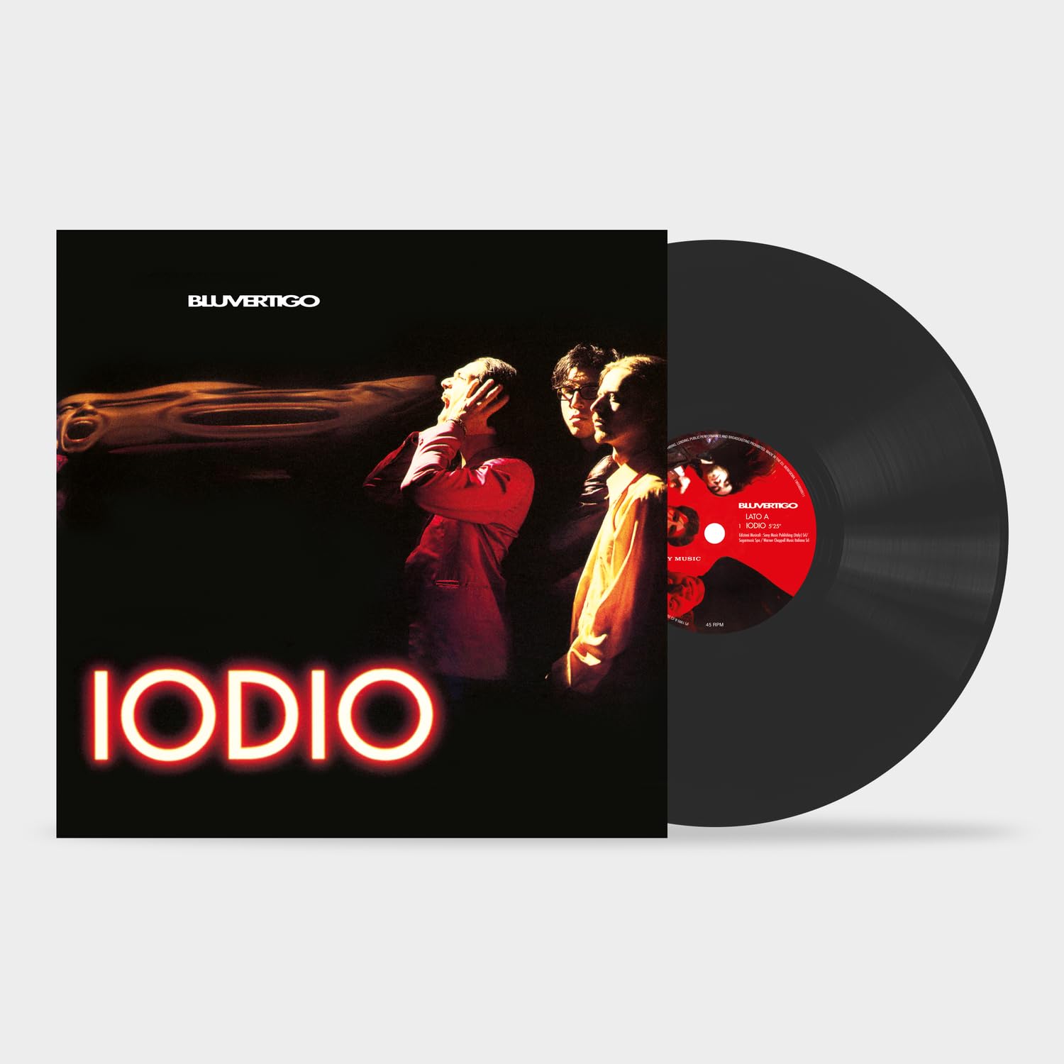 Bluvertigo - Iodio (Blk) (Ita) [LP] Vinyl Record Album Cover