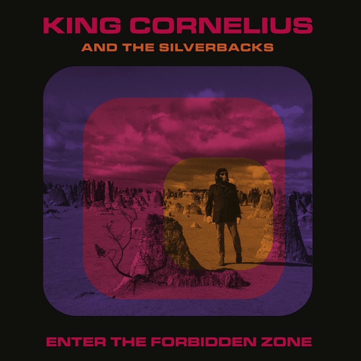 King Cornelius & The Silverbacks - Enter The Forbidden Zone (Uk) [LP] Vinyl Record Album Cover