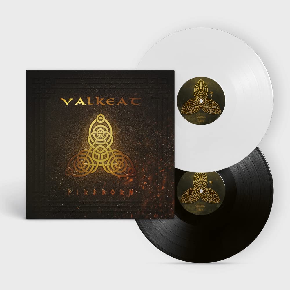 Valkeat - Fireborn (Blk) [Colored Vinyl] (Wht) (Uk) Vinyl Record Album Cover