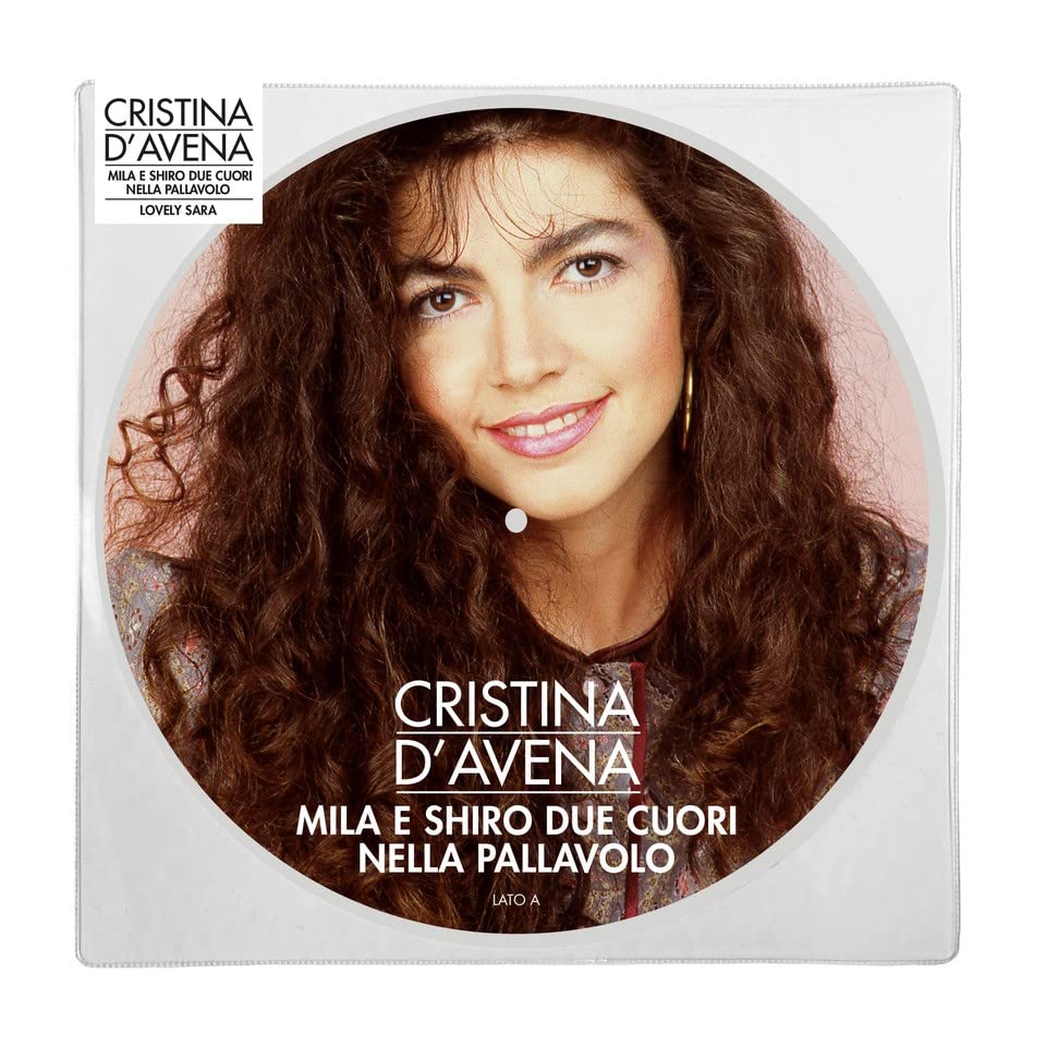 Cristina D'Avena - Mila E Shiro Due Cuori Nella Pallavolo/Lovely Sara - Picture Disc [LP] Vinyl Record Album Cover