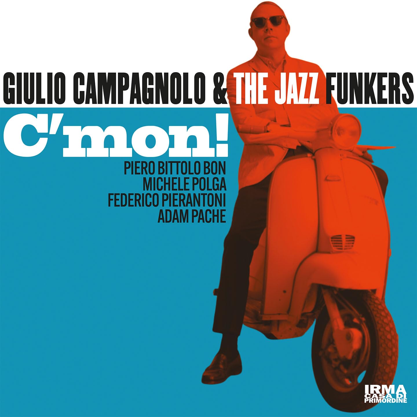 Giulio Campagnolo & The Jazz Funkers - C'mon (Ita) [LP] Vinyl Record Album Cover