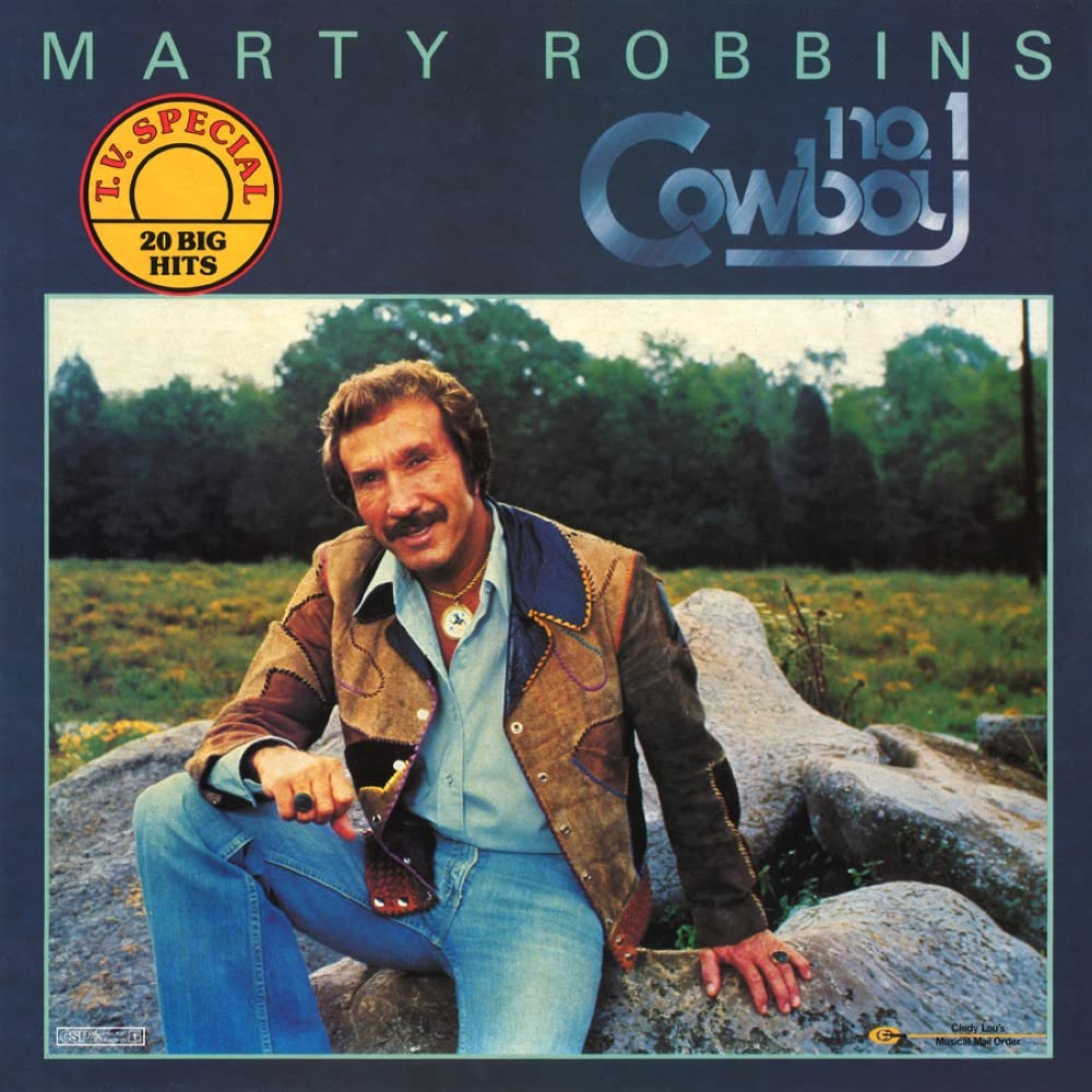 Marty Robbins - #1 Cowboy [LP] Vinyl Record Album Cover