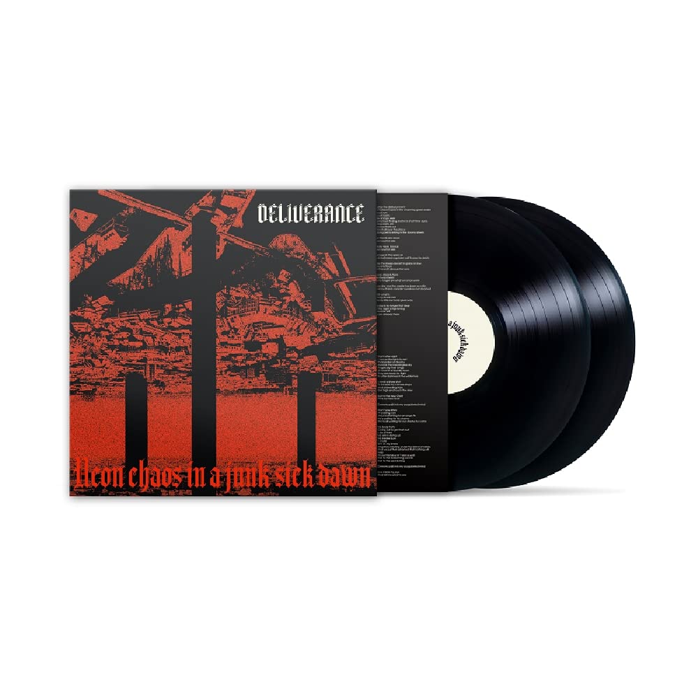 Deliverance - Neon Chaos In A Junk-Sick Dawn (Uk) [LP] Vinyl Record Album Cover