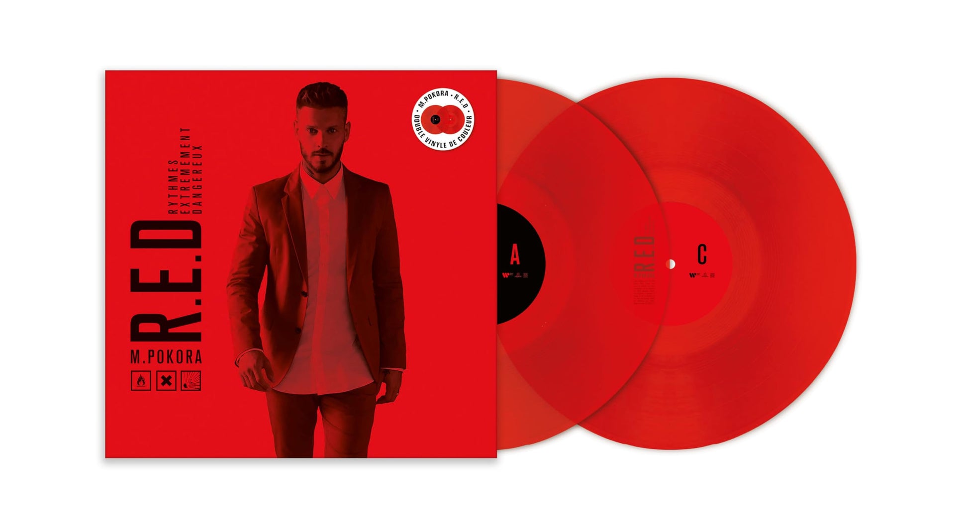 M Pokora - R.E.D. (Hol) [LP] Vinyl Record