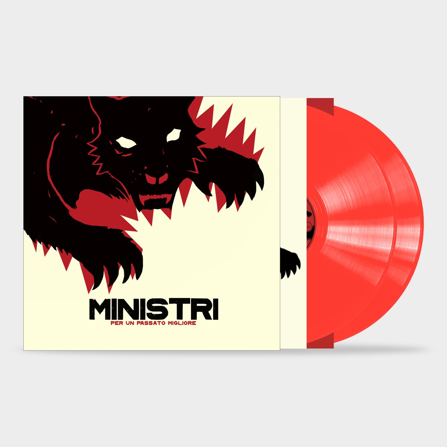 Ministri - Per Un Passato Migliore [Colored Vinyl] (Red) (Ita) Vinyl Record Album Cover
