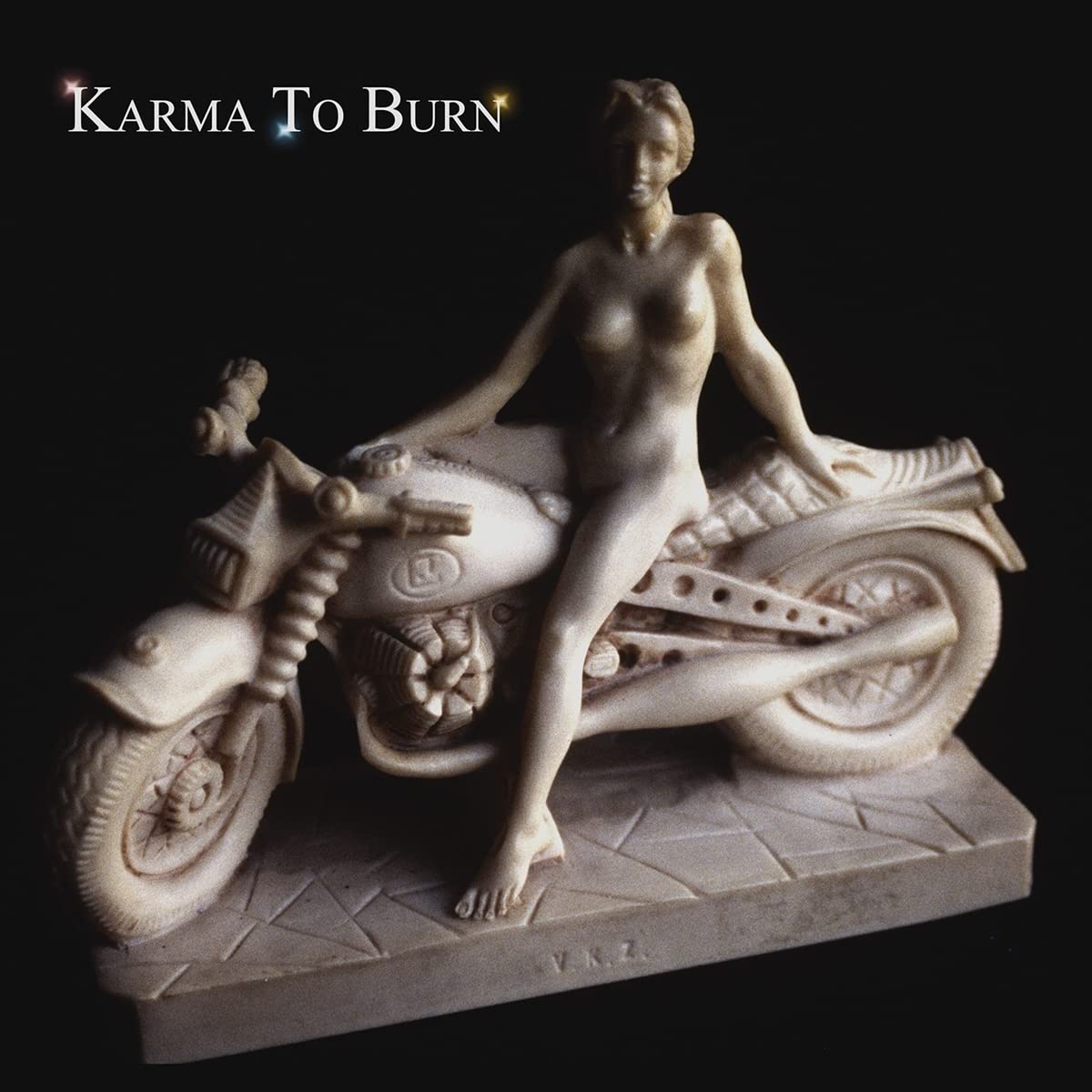 Karma To Burn - Karma To Burn (Blk) [Colored Vinyl] [Clear Vinyl] [Limited Edition] (Red) Vinyl Record Album Cover