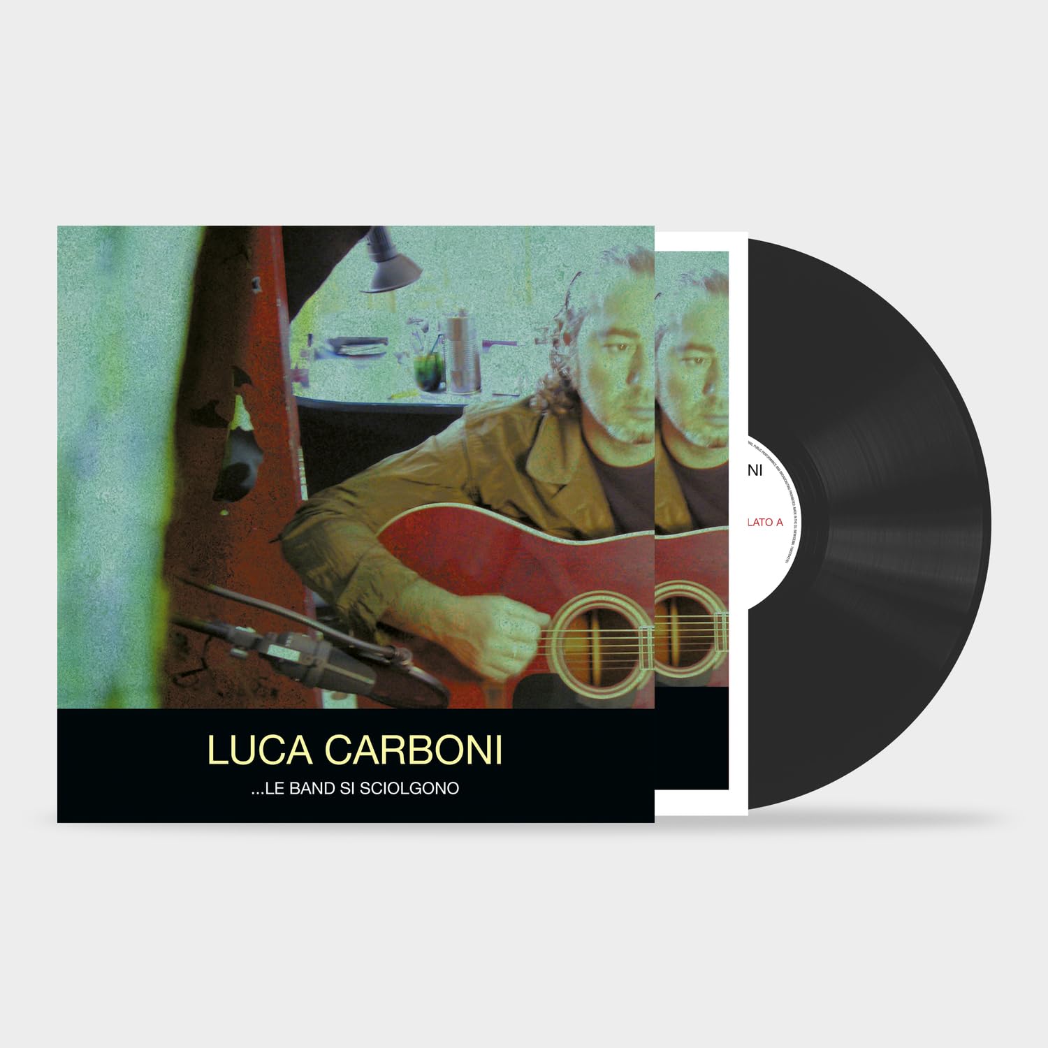 Luca Carboni - Le Band Si Sciolgono (Blk) [180 Gram] (Auto) (Ita) Vinyl Record Album Cover