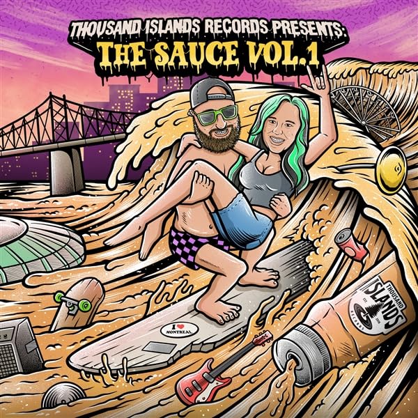 Sauce 1 / Various - Sauce 1 / Various [Colored Vinyl] (Purp) Vinyl Record Album Cover